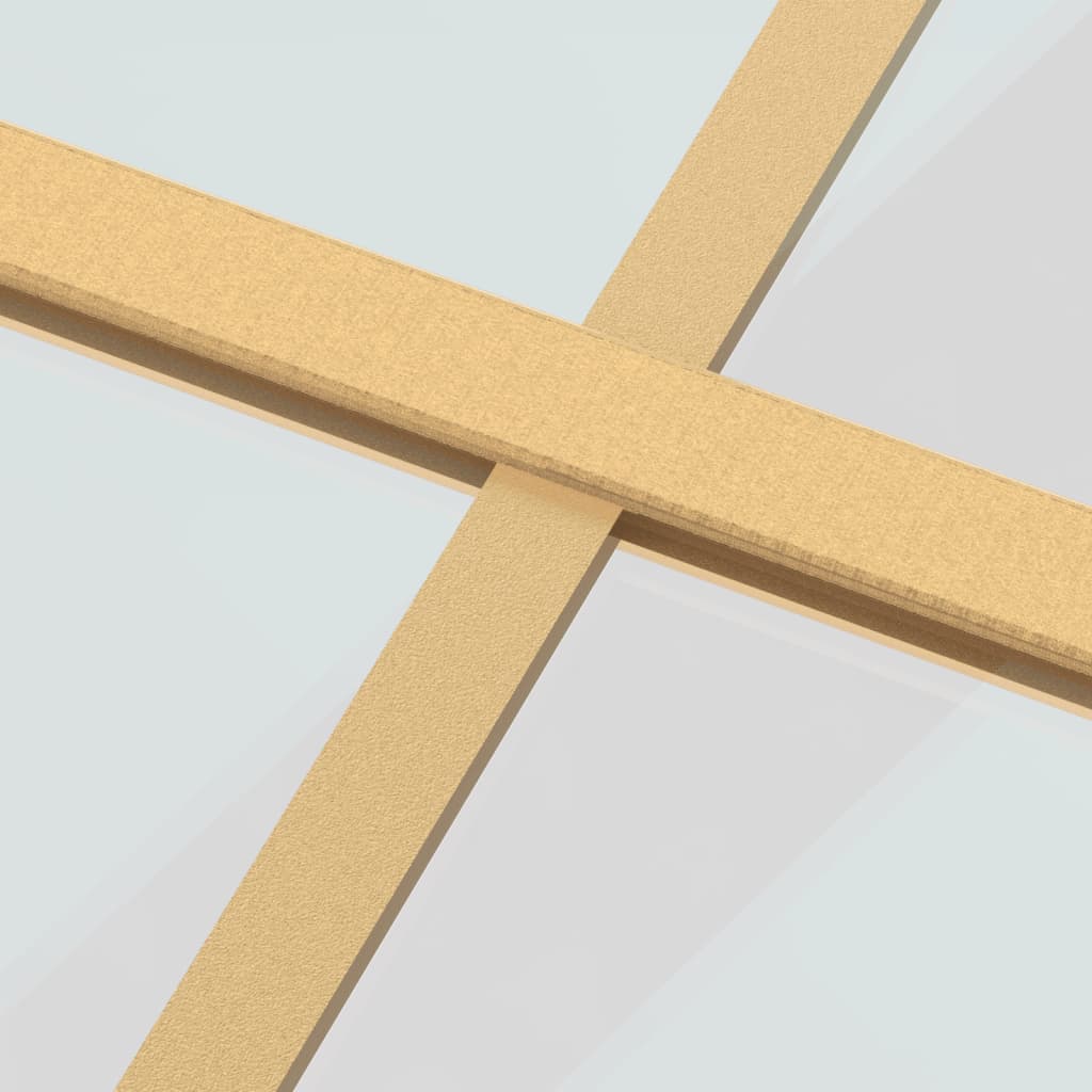 Schiebetür Golden 90x205 cm ESG-Klarglas und Aluminium - Pazzar.ch