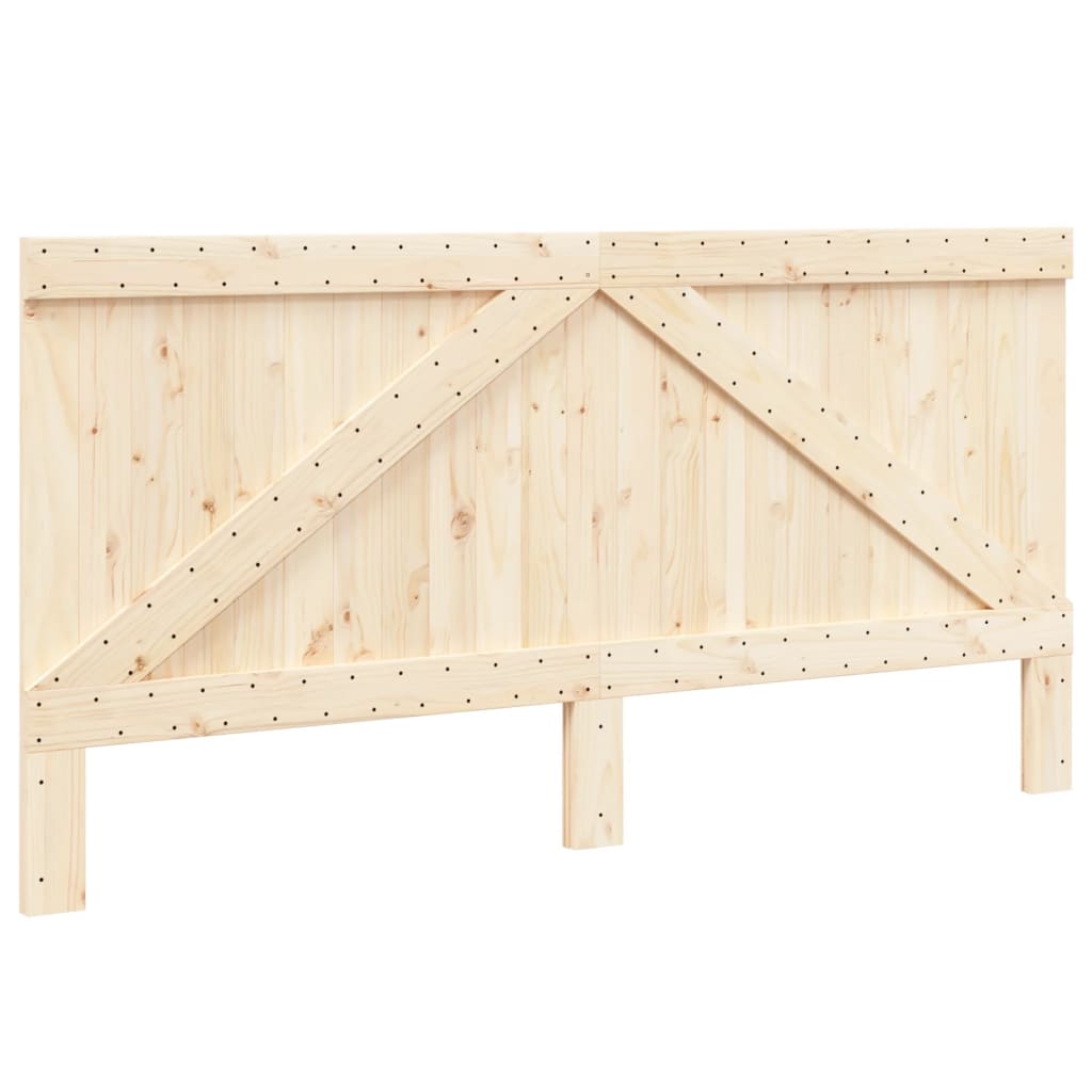 Kopfteil 200x104 cm Massivholz Kiefer - Pazzar.ch