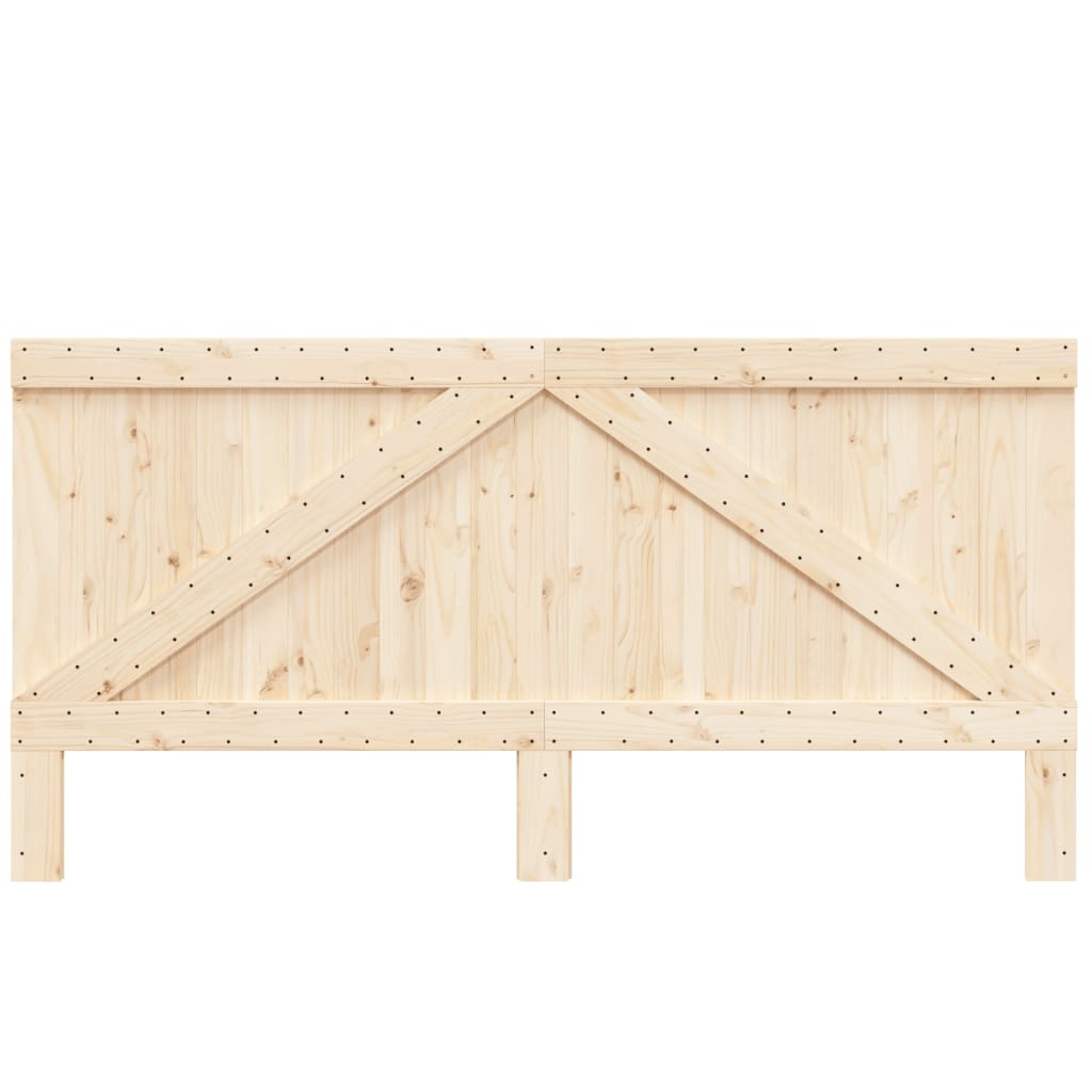 Kopfteil 200x104 cm Massivholz Kiefer - Pazzar.ch