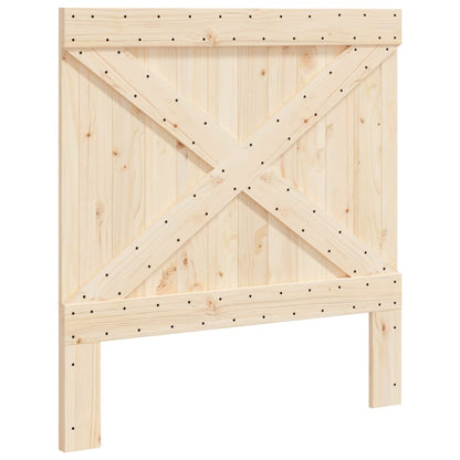 Kopfteil 100x104 cm Massivholz Kiefer - Pazzar.ch