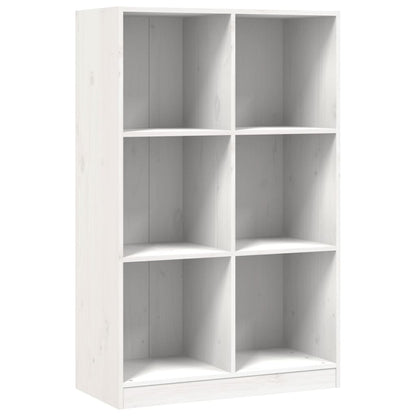 Bücherregal Weiß 70x33x110 cm Massivholz Kiefer - Pazzar.ch