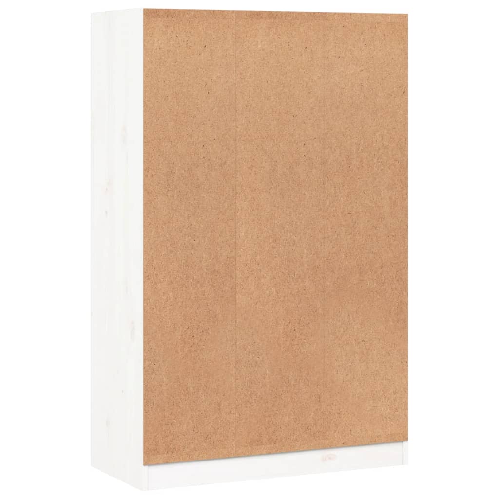 Bücherregal Weiß 70x33x110 cm Massivholz Kiefer - Pazzar.ch