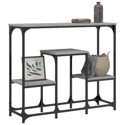 Konsolentisch Grau Sonoma 89,5x28x76 cm Holzwerkstoff - Pazzar.ch