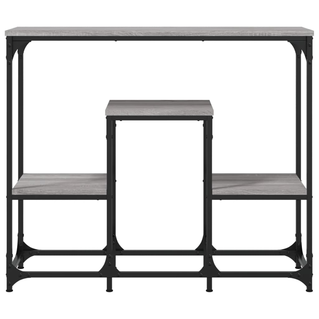 Konsolentisch Grau Sonoma 89,5x28x76 cm Holzwerkstoff - Pazzar.ch