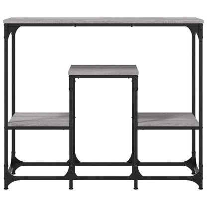 Konsolentisch Grau Sonoma 89,5x28x76 cm Holzwerkstoff - Pazzar.ch