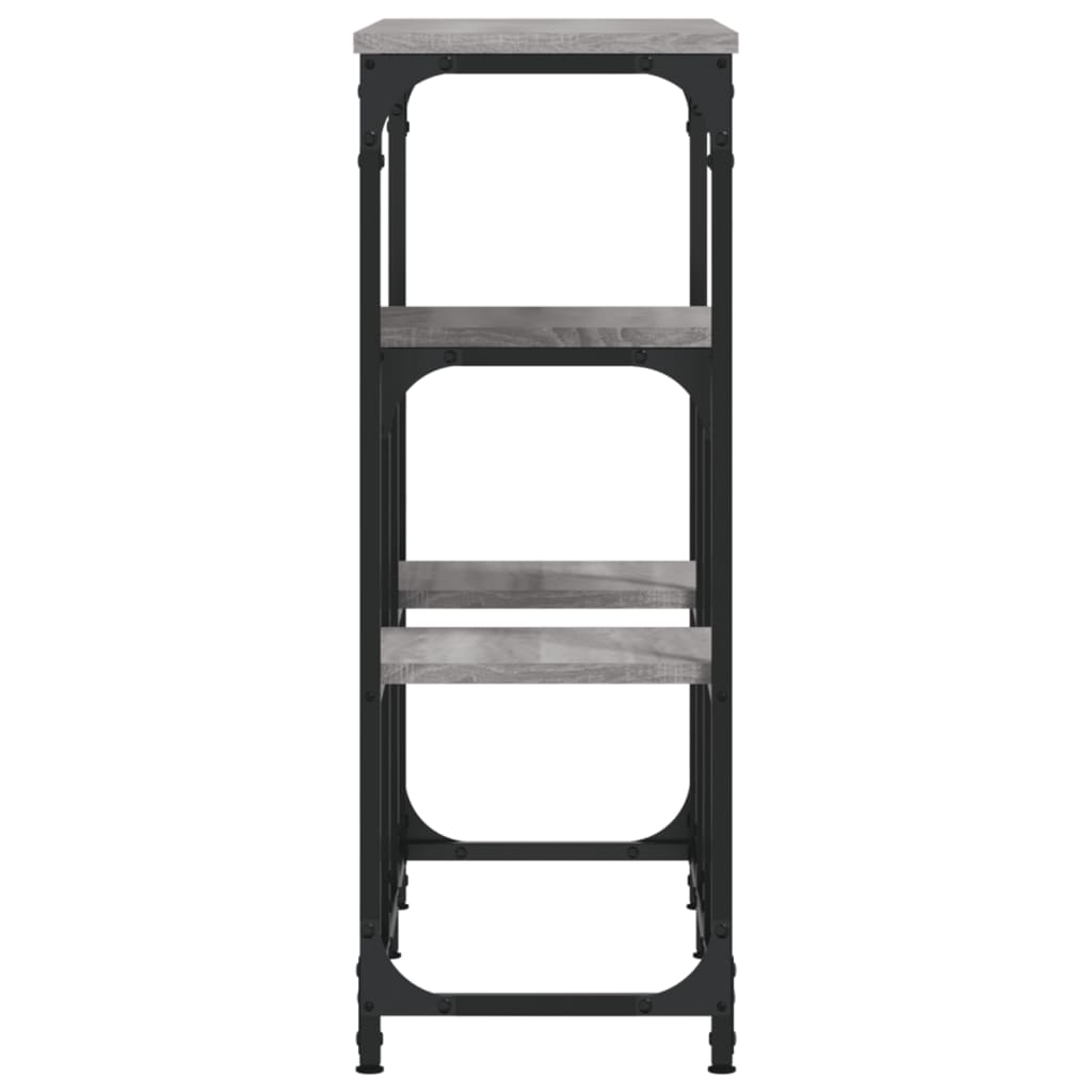 Konsolentisch Grau Sonoma 89,5x28x76 cm Holzwerkstoff - Pazzar.ch