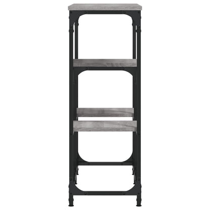 Konsolentisch Grau Sonoma 89,5x28x76 cm Holzwerkstoff - Pazzar.ch