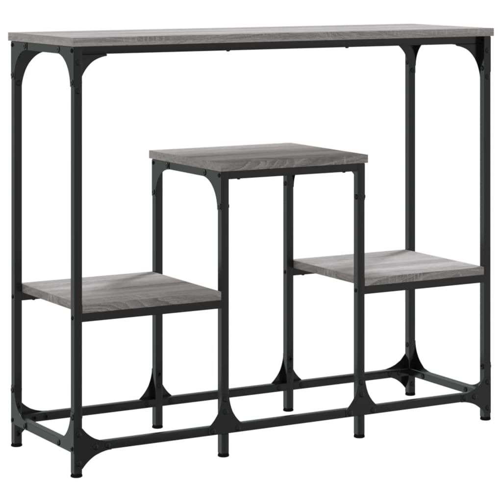 Konsolentisch Grau Sonoma 89,5x28x76 cm Holzwerkstoff - Pazzar.ch