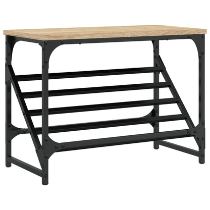 Schuhregal Sonoma-Eiche 60x30x45 cm Holzwerkstoff - Pazzar.ch