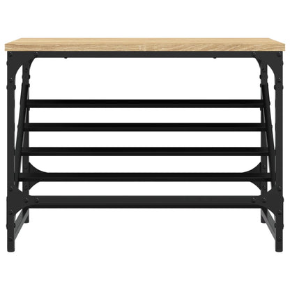 Schuhregal Sonoma-Eiche 60x30x45 cm Holzwerkstoff - Pazzar.ch