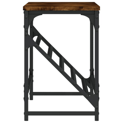 Schuhregal Räuchereiche 90x30x45 cm Holzwerkstoff - Pazzar.ch