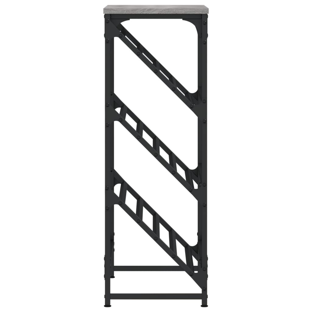 Schuhregal Grau Sonoma 60x30x85 cm Holzwerkstoff - Pazzar.ch