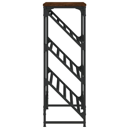 Schuhregal Braun Eichen-Optik 90x30x85 cm Holzwerkstoff - Pazzar.ch