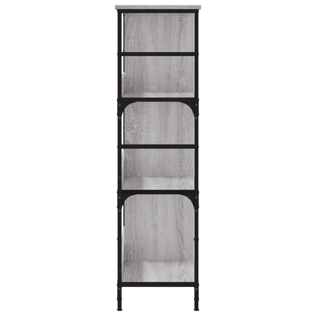 Bücherregal Grau Sonoma 78,5x33x117,5 cm Holzwerkstoff - Pazzar.ch