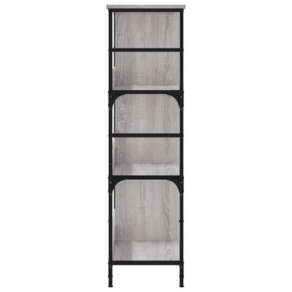 Bücherregal Grau Sonoma 78,5x33x117,5 cm Holzwerkstoff - Pazzar.ch