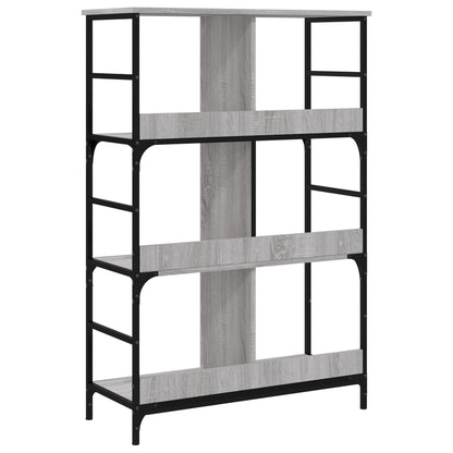 Bücherregal Grau Sonoma 78,5x33x117,5 cm Holzwerkstoff - Pazzar.ch