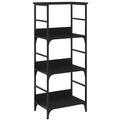 Bücherregal Schwarz 50x33x117,5 cm Holzwerkstoff - Pazzar.ch