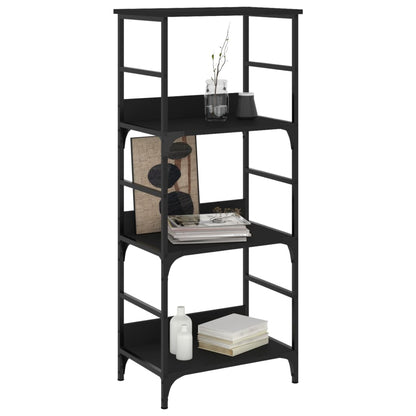 Bücherregal Schwarz 50x33x117,5 cm Holzwerkstoff - Pazzar.ch