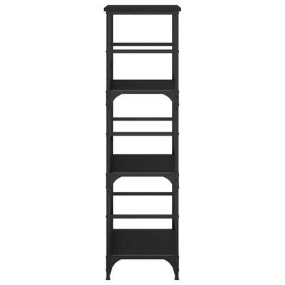 Bücherregal Schwarz 50x33x117,5 cm Holzwerkstoff - Pazzar.ch