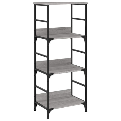 Bücherregal Grau Sonoma 50x33x117,5 cm Holzwerkstoff - Pazzar.ch