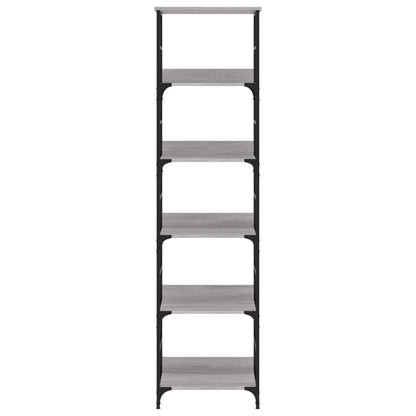 Bücherregal Grau Sonoma 50x33x188,5 cm Holzwerkstoff - Pazzar.ch