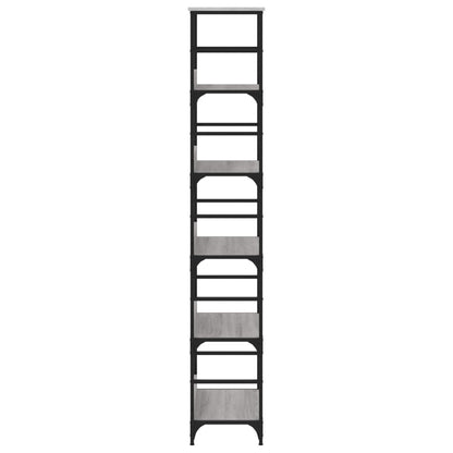 Bücherregal Grau Sonoma 50x33x188,5 cm Holzwerkstoff - Pazzar.ch