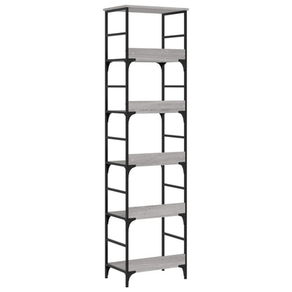 Bücherregal Grau Sonoma 50x33x188,5 cm Holzwerkstoff - Pazzar.ch