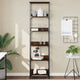 Bücherregal Braun Eichen-Optik 50x33x188,5 cm Holzwerkstoff
