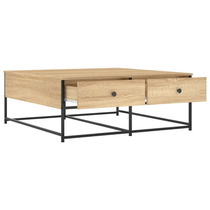 Couchtisch Sonoma-Eiche 100x99x40 cm Holzwerkstoff - Pazzar.ch