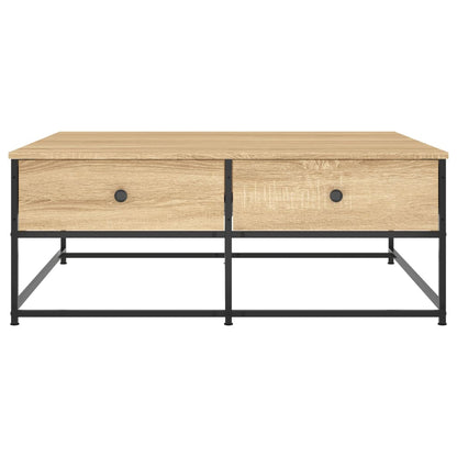 Couchtisch Sonoma-Eiche 100x99x40 cm Holzwerkstoff - Pazzar.ch