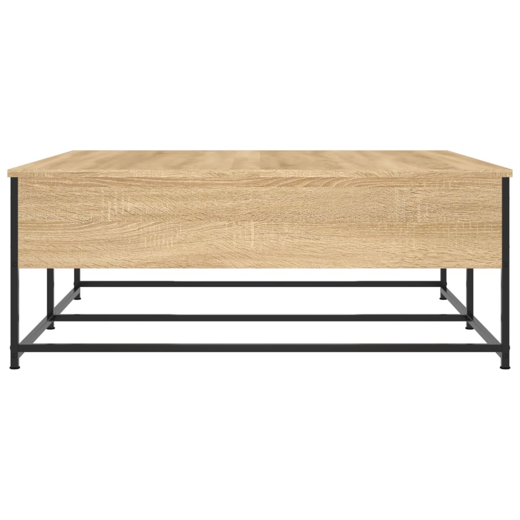 Couchtisch Sonoma-Eiche 100x99x40 cm Holzwerkstoff - Pazzar.ch