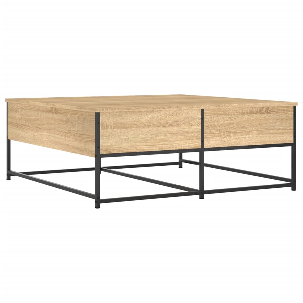 Couchtisch Sonoma-Eiche 100x99x40 cm Holzwerkstoff - Pazzar.ch