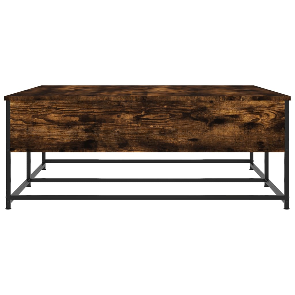 Couchtisch Räuchereiche 100x99x40 cm Holzwerkstoff - Pazzar.ch