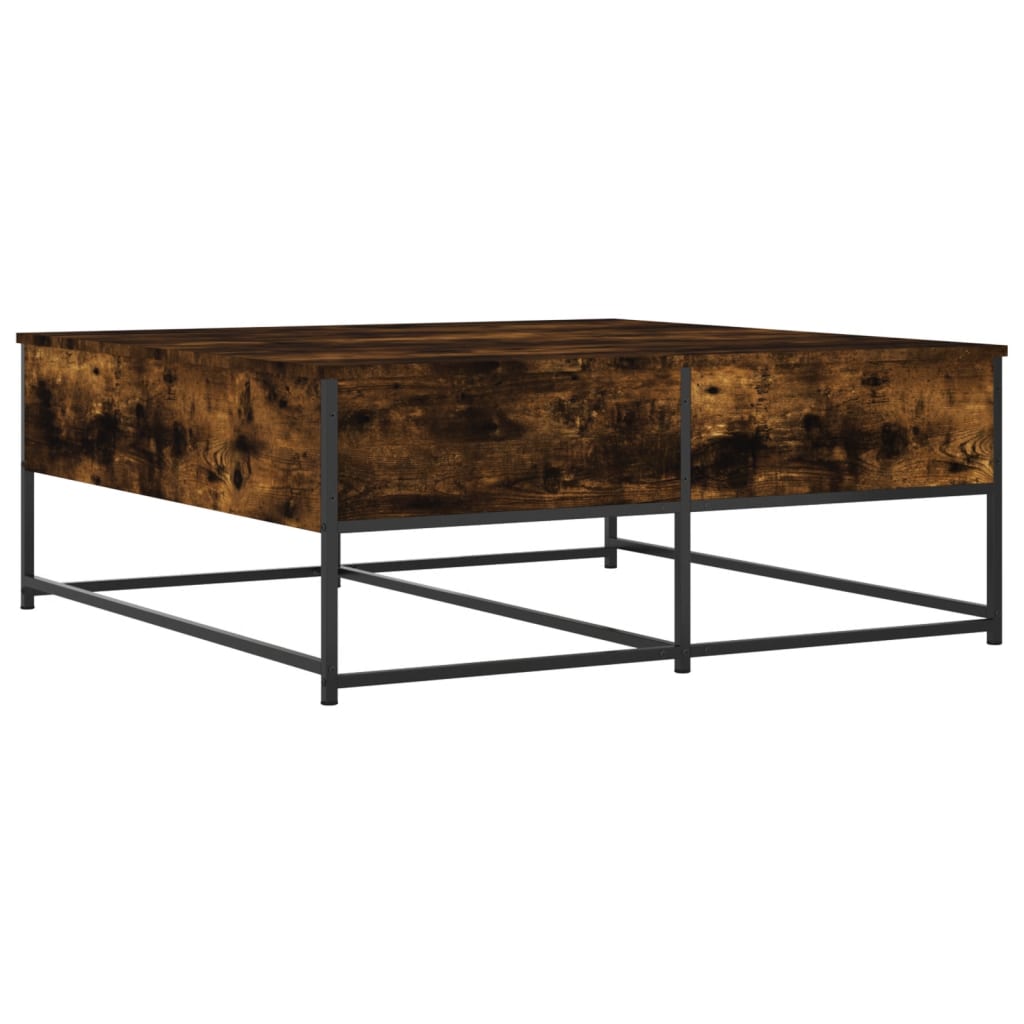 Couchtisch Räuchereiche 100x99x40 cm Holzwerkstoff - Pazzar.ch