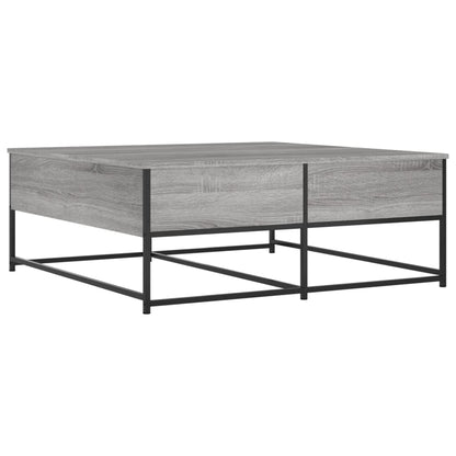 Couchtisch Grau Sonoma 100x99x40 cm Holzwerkstoff - Pazzar.ch