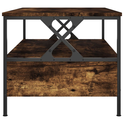 Couchtisch Räuchereiche 100x51x45 cm Holzwerkstoff - Pazzar.ch