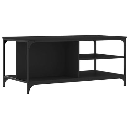 Couchtisch Schwarz 100x50x45 cm Holzwerkstoff - Pazzar.ch