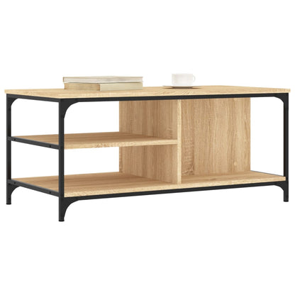 Couchtisch Sonoma-Eiche 100x50x45 cm Holzwerkstoff - Pazzar.ch