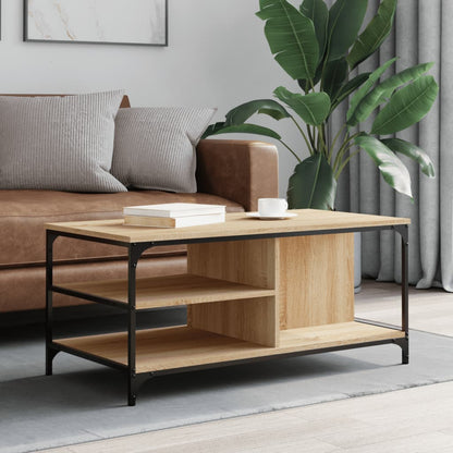 Couchtisch Sonoma-Eiche 100x50x45 cm Holzwerkstoff - Pazzar.ch