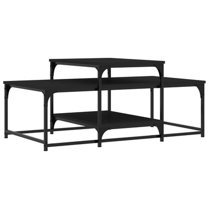 Couchtisch Schwarz 102x60x45 cm Holzwerkstoff - Pazzar.ch