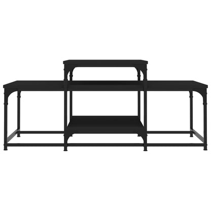 Couchtisch Schwarz 102x60x45 cm Holzwerkstoff - Pazzar.ch