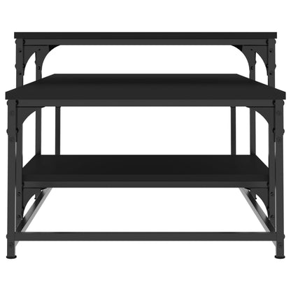 Couchtisch Schwarz 102x60x45 cm Holzwerkstoff - Pazzar.ch