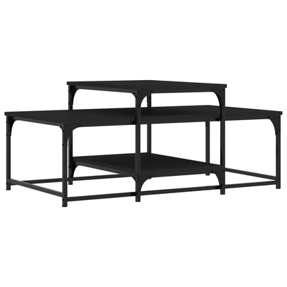 Couchtisch Schwarz 102x60x45 cm Holzwerkstoff - Pazzar.ch