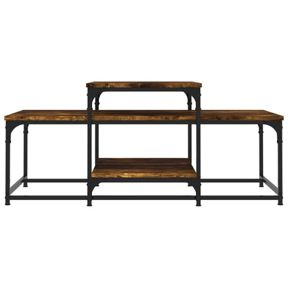 Couchtisch Räuchereiche 102x60x45 cm Holzwerkstoff - Pazzar.ch