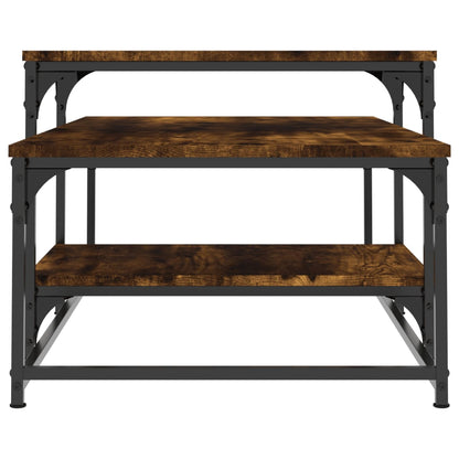 Couchtisch Räuchereiche 102x60x45 cm Holzwerkstoff - Pazzar.ch