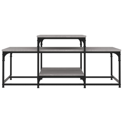 Couchtisch Grau Sonoma 102x60x45 cm Holzwerkstoff - Pazzar.ch