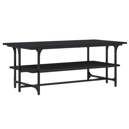 Couchtisch Schwarz 100x50x40 cm Holzwerkstoff - Pazzar.ch