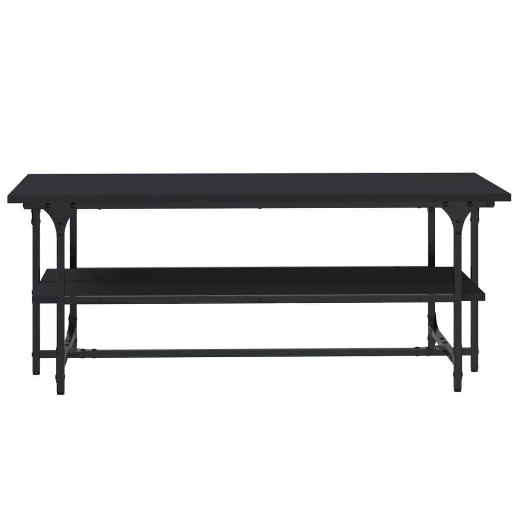 Couchtisch Schwarz 100x50x40 cm Holzwerkstoff - Pazzar.ch