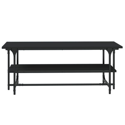 Couchtisch Schwarz 100x50x40 cm Holzwerkstoff - Pazzar.ch