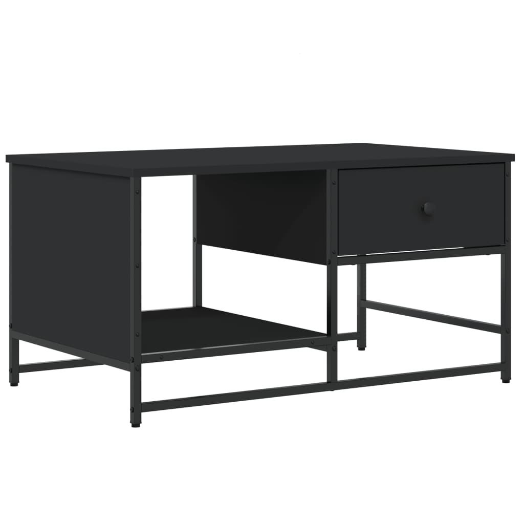 Couchtisch Schwarz 85,5x51x45 cm Holzwerkstoff - Pazzar.ch